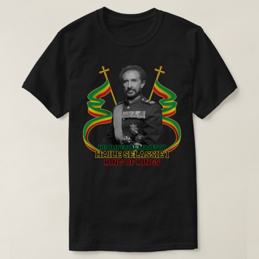 Koning van Kings Haile Selassie Classic T-Shirt (Design voorkant)