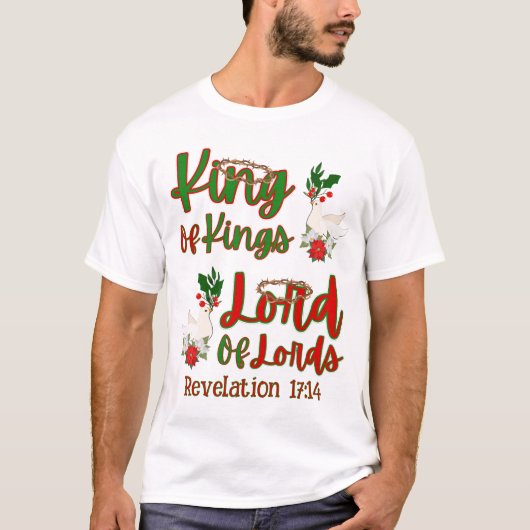 Koning van Kings Lord of Lords T-shirt (Voorkant)