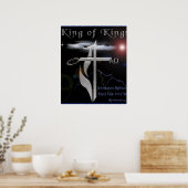 Koning van koningen Christelijk poster (Keuken)