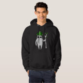 Koning van luiaard hoodie (Voorkant volledig)