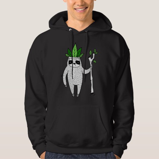 Koning van luiaard hoodie (Voorkant)