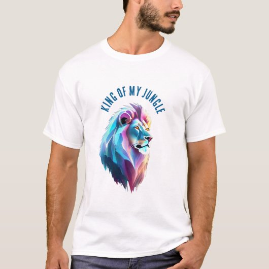 "Koning Van Mijn Eigen Jungle" Unisex T-Shirt (Voorkant)