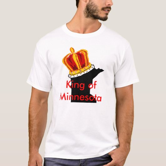 Koning van Minnesota T-shirt (Voorkant)