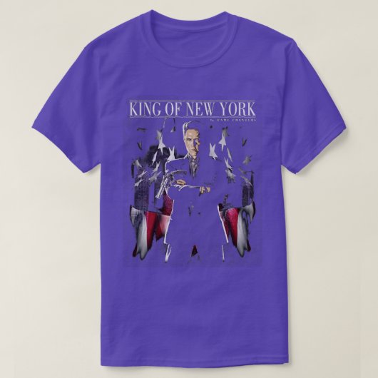 Koning van New York T-shirt (Design voorkant)