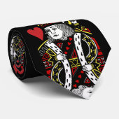 Koning van ontwerp-nekstropdas stropdas (Opgerold)