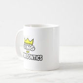 Koning van Orthodontie Koffiemok (Voorkant links)