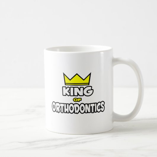 Koning van Orthodontie Koffiemok (Rechts)