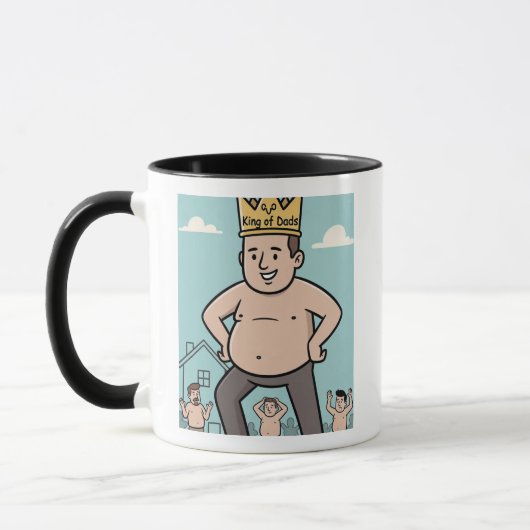 koning van papa's mok (Links)