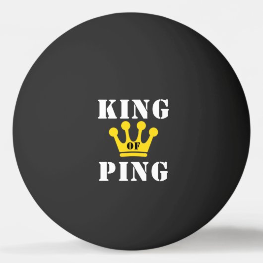 Koning van Ping Ping Pong Ball (Voorkant)