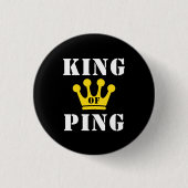 Koning van Ping Ronde Button 3,2 Cm (Voorkant)