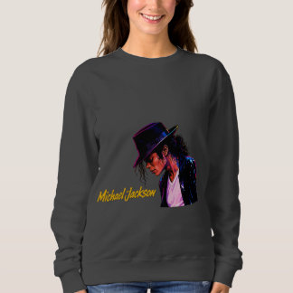 Koning van Pop Moonwalk Legendarisch Retro Tribute Trui