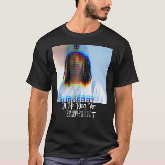 Koning van R.I.P Rest in Peace Essential T-Shirt (Voorkant)