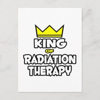 Koning van Radiation Therapy Briefkaart