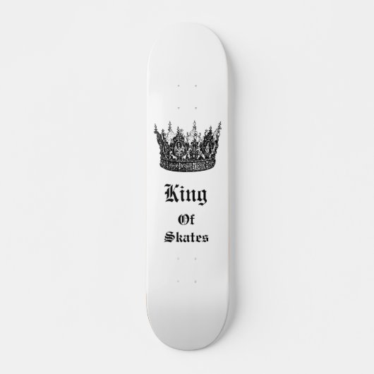 Koning van Schaatsen Persoonlijk Skateboard (Voorkant)
