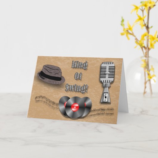 Koning van Schommeling Kaart (Gele Bloem)