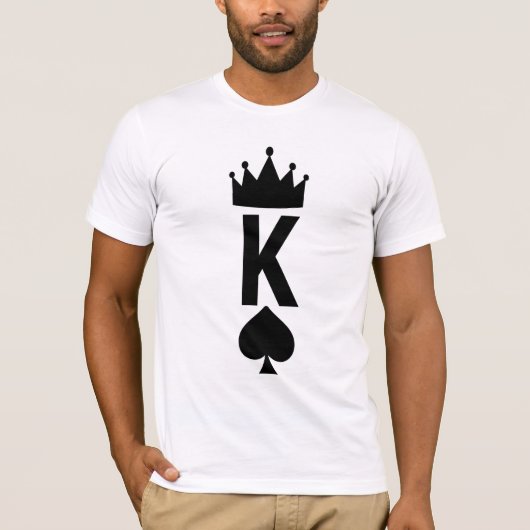 Koning van Schoppen T-Shirt (Voorkant)