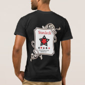 Koning van sterren (donkere kleuren) t-shirt (Achterkant)