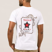 Koning van sterren (lichte kleuren) t-shirt (Achterkant)