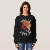 Koning van Surfing Wake Surfer Trui (Voorkant volledig)