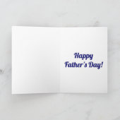 Koning van Swing | Union Jack Golfer | VADERDAG Kaart (Binnen)