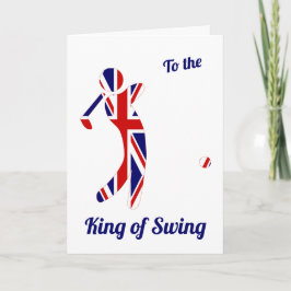 Koning van Swing | Union Jack Golfer | VADERDAG Kaart