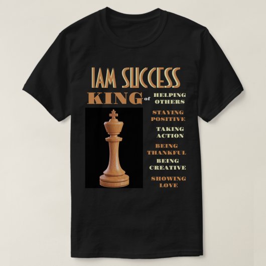 KONING VAN T-SHIRT (Design voorkant)