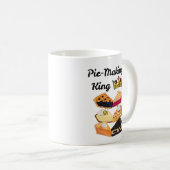 Koning van taarten maken koffiemok (Voorkant rechts)