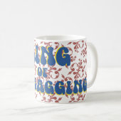 Koning van Teabagging Koffiemok (Voorkant rechts)