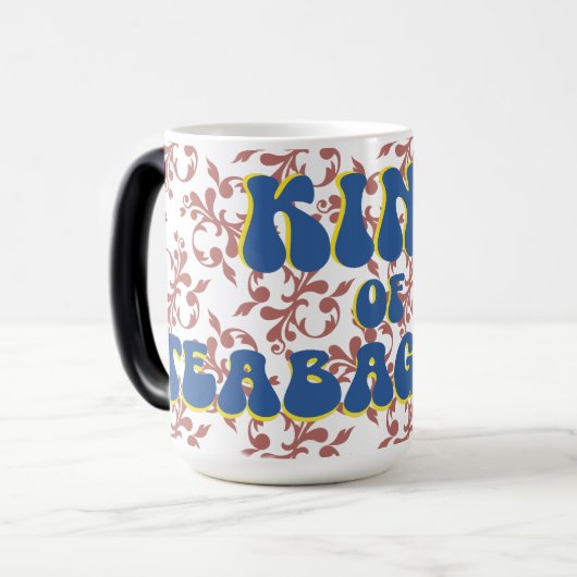 Koning van Teabagging Magische Mok (Voorkant links)