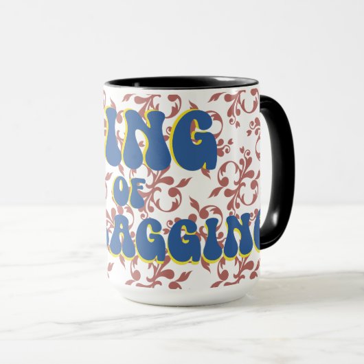 Koning van Teabagging Mok (Voorkant rechts)