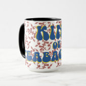 Koning van Teabagging Mok (Voorkant links)