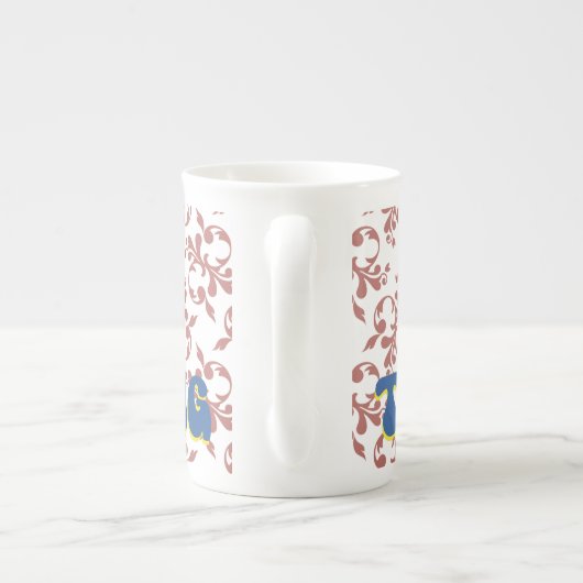 Koning van Teabagging Porselein Kop (Achterkant)