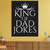 Koning van Vadergrappen Canvas Afdruk (Insitu (Woonkamer))