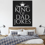Koning van Vadergrappen Canvas Afdruk (Insitu (Slaapkamer))