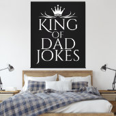 Koning van Vadergrappen Canvas Afdruk (Insitu (Slaapkamer))