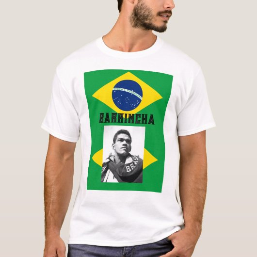 KONING VAN VOETBAL GARRINCHA T-Shirt (Voorkant)