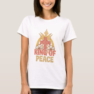 Koning van vrede Jezus T-shirt