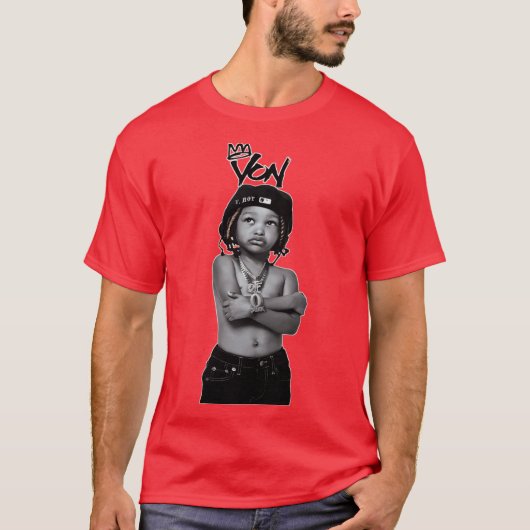 koning von vintage cadeau t-shirt (Voorkant)