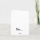 Koning voor altijd feestdagen kaart (Achterkant)