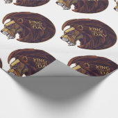 Koning voor de Dag Cadeaupapier (Hoek)