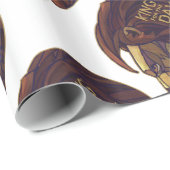 Koning voor de Dag Cadeaupapier (Rol Hoek)