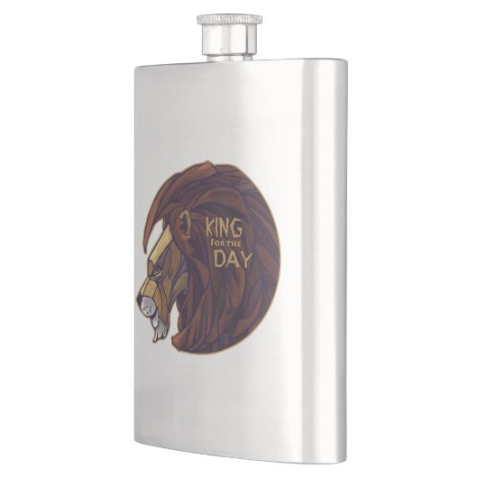 Koning voor de Dag Heupfles (Links)