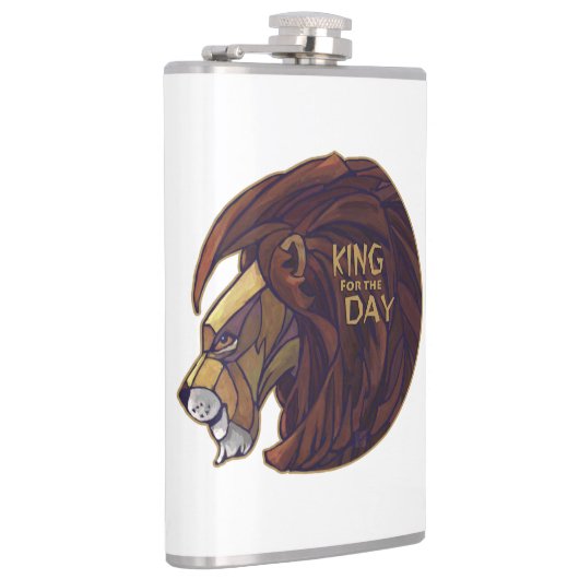 Koning voor de Dag Heupfles (Rechts)