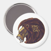 Koning voor de Dag Magneet (Voorkant / Achterkant)