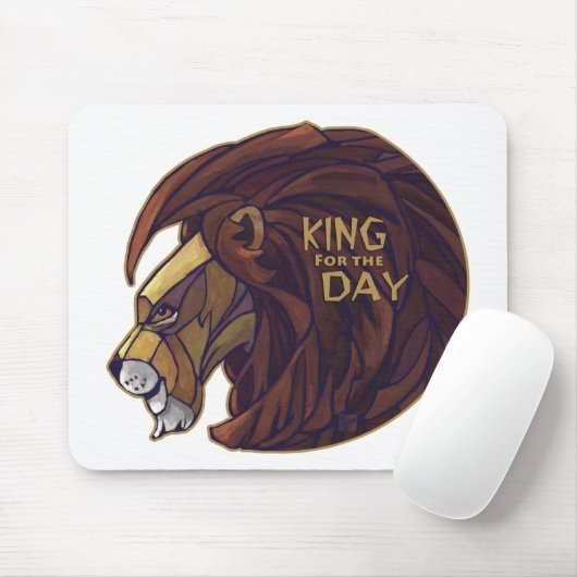 Koning voor de Dag Muismat (Met muis)