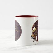 Koning voor de Dag Tweekleurige Koffiemok (Center)