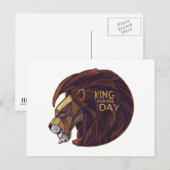 Koning voor een dag briefkaart (Voorkant / Achterkant)