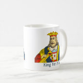 Koning voor een dag Mok (Voorkant rechts)