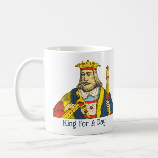Koning voor een dag Mok (Links)