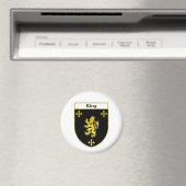 Koning Wapen/Familie Crest Magneet (Insitu (Vaatwasser))